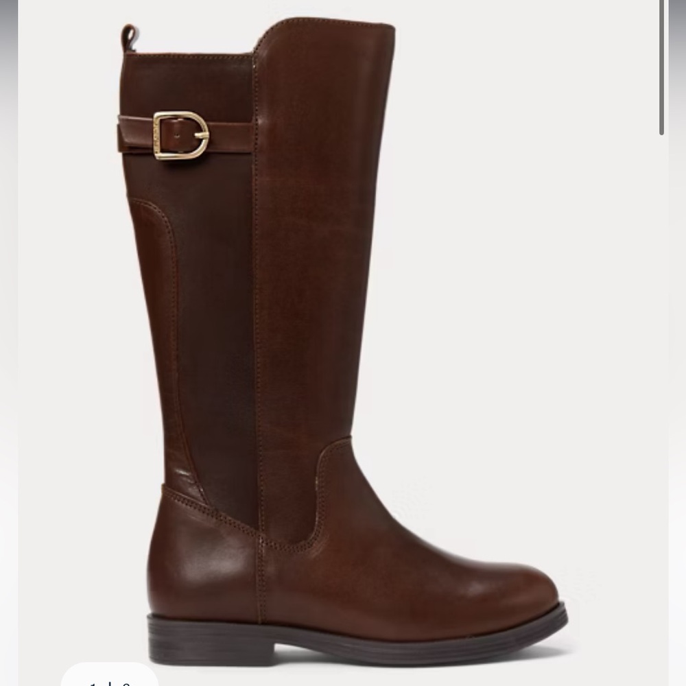 Ralph Lauren Leather Riding Boot